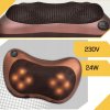 Pillow-Therapy Masážny prístroj pre shiatsu masáže s infračerveným svetlom a 8 masážnymi bodmi