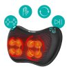 <Pillow-Therapy> Masážny prístroj pre shiatsu masáže s infračerveným svetlom a 8 masážnymi bodmi </Pillow-Therapy>