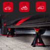 AutoLift Stand – Univerzální sada 2 podpěrek (kobylek) pro automobily s nosností 3000 kg, rozsahem 300-430 mm a ráčnovým mechanismem