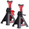 AutoLift Stand – Univerzální sada 2 podpěrek (kobylek) pro automobily s nosností 3000 kg, rozsahem 300-430 mm a ráčnovým mechanismem