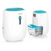 DryMini Tichý a energeticky úsporný odvlhčovač 300 ml/deň pre miestnosti do 25 m², biely