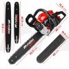 ChainPro 5.7 HP – dvojtaktová motorová pila s rychlým startem a automatickým mazáním řetězu, s lištami 16" a 18" + DÁREK NAVÍC olej 250 ml a startér