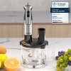 ChopSui Tyčový mixér 1200 W so zlatými čepeľami a bohatou sadou príslušenstva