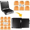 ELEKTRICKÝ ROZKLÁDACÍ GRIL TOUSTOVAČ PRO SENDVIČE PANINI TIMER 2500 W