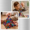 Magnetix 126 ks – magnetická stavebnice pro dospělé i děti, 2D i 3D tvary
