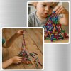Magnetix 126 ks – magnetická stavebnice pro dospělé i děti, 2D i 3D tvary
