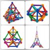 Magnetix 126 ks – magnetická stavebnice pro dospělé i děti, 2D i 3D tvary