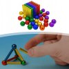 Magnetix 126 ks – magnetická stavebnice pro dospělé i děti, 2D i 3D tvary