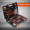 HandyPro 100 – profi sada nářadí v kufru z chrom-vanadiové oceli CrV, pro dílnu i domácnost