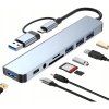 HyperConnect 8v1 – moderní USB-C rozbočovač s vysokorychlostním přenosem