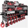 Tool-Rack nástěnný kovový organizér na nářadí 84 cm, nosnost 272 kg