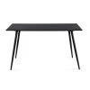 200280 Jídelní stůl CERAMON 140 černá (2)