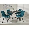 ceramon140 + 4x židle bella tyrkysova