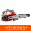 BENZÍNOVÁ ŘETĚZOVÁ PILA PROŘEZÁVACÍ