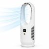 VENTIS Moderní bezlopatkový ventilátor s 3 rychlostmi a LED displejem
