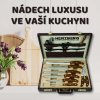151929 5 nobilis culinary 25dilna dvoupatrova sada nozu a priboru v exkluzivnim kufriku