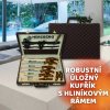 151929 8 nobilis culinary 25dilna dvoupatrova sada nozu a priboru v exkluzivnim kufriku
