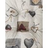 3675 2 polstr na polohovaci zidli a kreslo 5cm motiv srdce love
