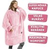 151962 4 softiehoodie mikinova deka k zachumlani ruzova