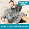 151965 14 softiehoodie mikinova deka k zachumlani seda