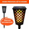 151720 4 solarni lampa lucerna s imitaci plamene
