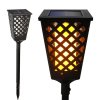 151720 solarni lampa lucerna s imitaci plamene