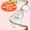 151845 3 x finder led bezdratovy lokator klicu bily