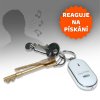 151845 1 x finder led bezdratovy lokator klicu bily