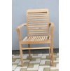 1353 1 stucking new teakove stohovatelne kreslo