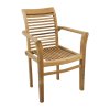 1353 stucking new teakove stohovatelne kreslo