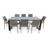 Zahradní jídelní set stůl Strong + 8x židle PARISka (2)