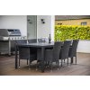 Nábytek na zahradu ratan stůl VIKING XL + 6x křeslo BALI C