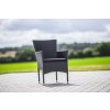 Zahradní křeslo BALI černé B