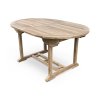 Oválný rozkládací stůl Alfi teak (8)