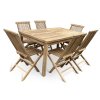 2917 5 zahradni teakovy set 1 6 pro 6 osob clasic i