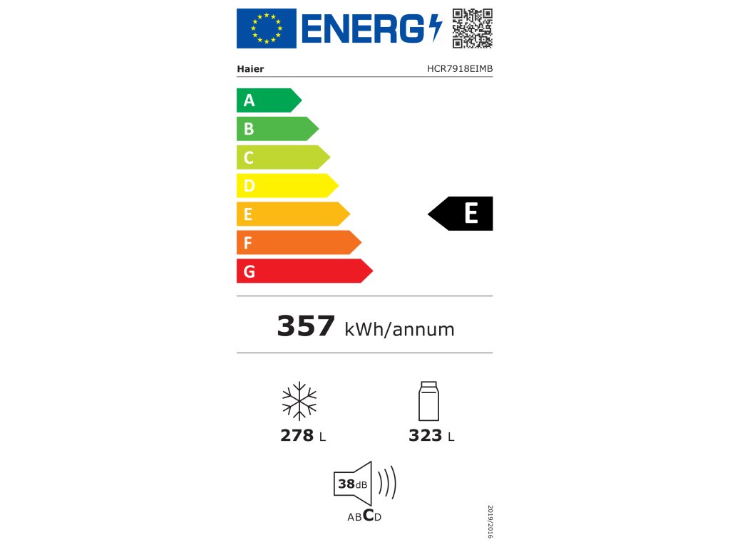 Haier HCR7918EIMP + BENEFIT