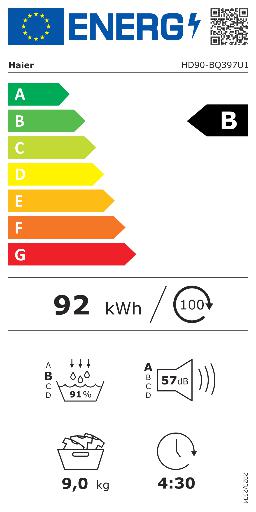 Haier HD90-BQ397U1-S + BENEFIT