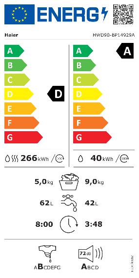 HAIER HWD90-BP14929A-S + BENEFIT