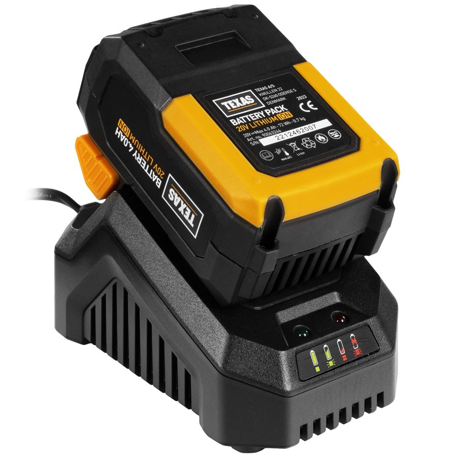 Akumulátorový kultivátor TEXAS HFX 2000 (20V) s batériou a nabíjačkou