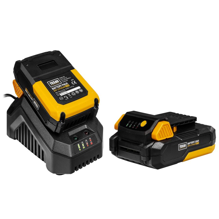 Akumulátorová kosačka TEXAS LMX 2033 s 2 batériami (20V) a nabíjačkou