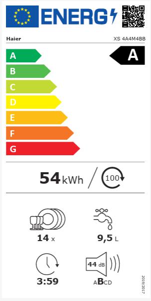 Haier XS 4A4M4BB + BENEFIT