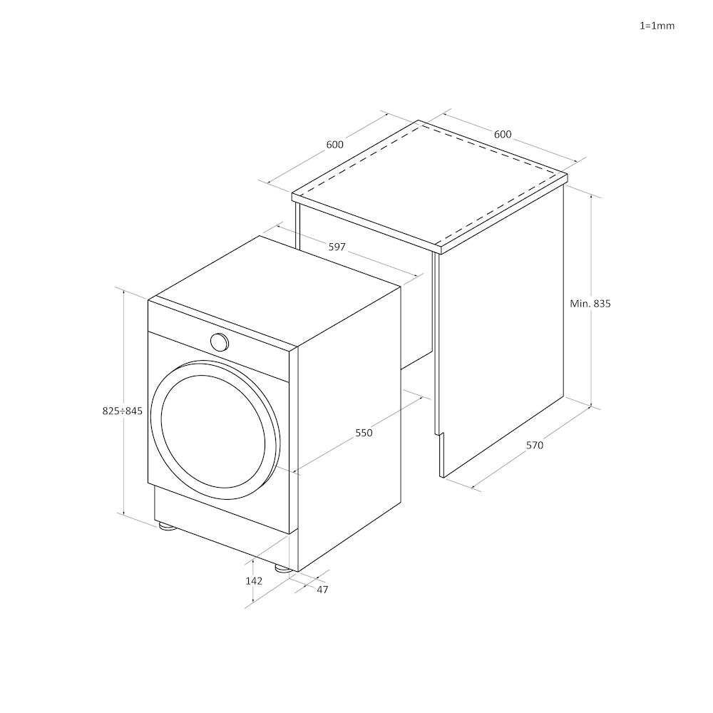 Haier HWB100-B14858U-S + BENEFIT
