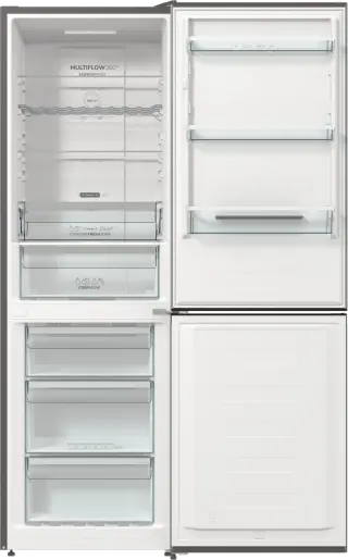 GORENJE NRK6192AXL4 - Voľne stojaca kombinovaná chladnička s mrazničkou InoxLook