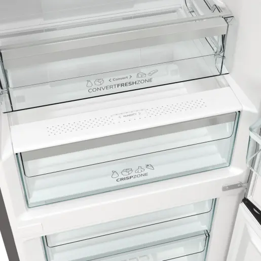 GORENJE NRK6192AXL4 - Voľne stojaca kombinovaná chladnička s mrazničkou InoxLook