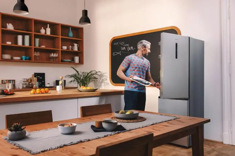 GORENJE NRK6192AXL4 - Voľne stojaca kombinovaná chladnička s mrazničkou InoxLook