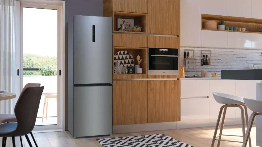 GORENJE NRK6192AXL4 - Voľne stojaca kombinovaná chladnička s mrazničkou InoxLook