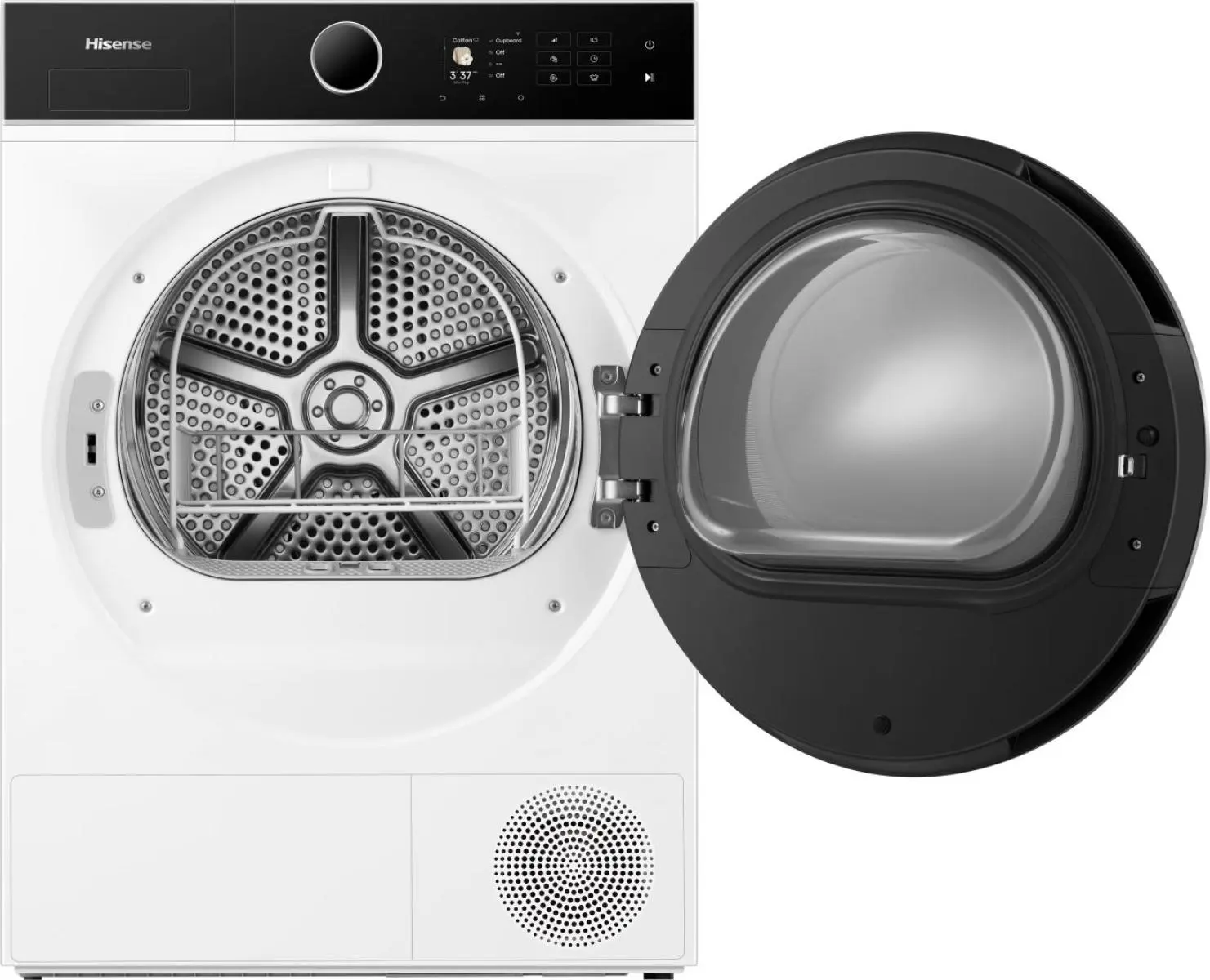 HISENSE DH5I804BWCD - Voľne stojaca sušička bielizne s tepelným čerpadlom, 8 kg
