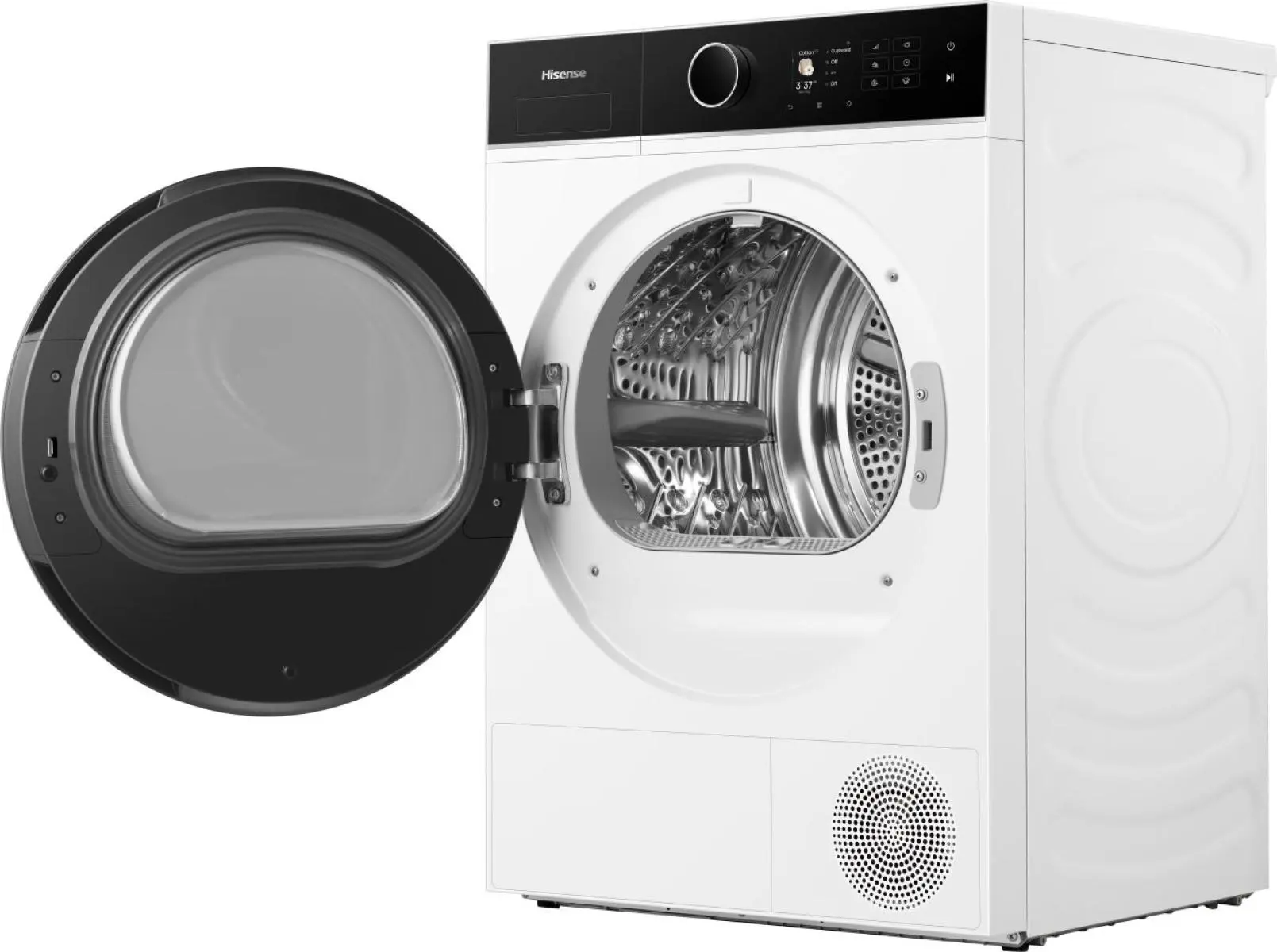 HISENSE DH5I804BWCD - Voľne stojaca sušička bielizne s tepelným čerpadlom, 8 kg