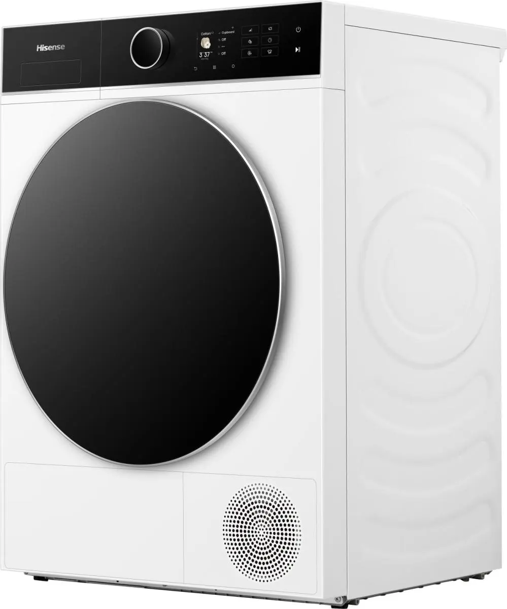 HISENSE DH5I804BWCD - Voľne stojaca sušička bielizne s tepelným čerpadlom, 8 kg