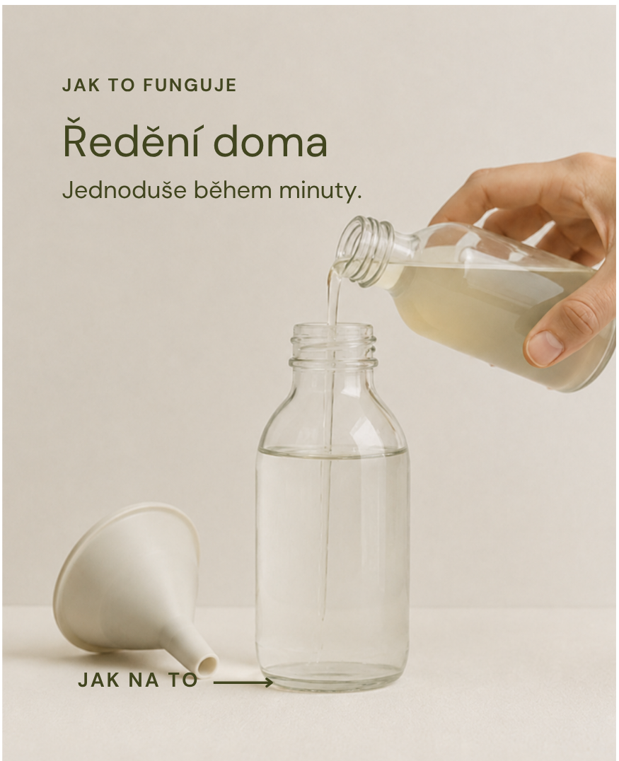 Jak funguje ředění doma